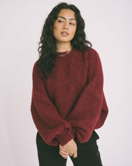 Jos Knit Bordeaux One Size - Things I Like Things I Love