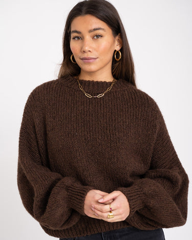 Jos Knit Brown One Size - Things I Like Things I Love