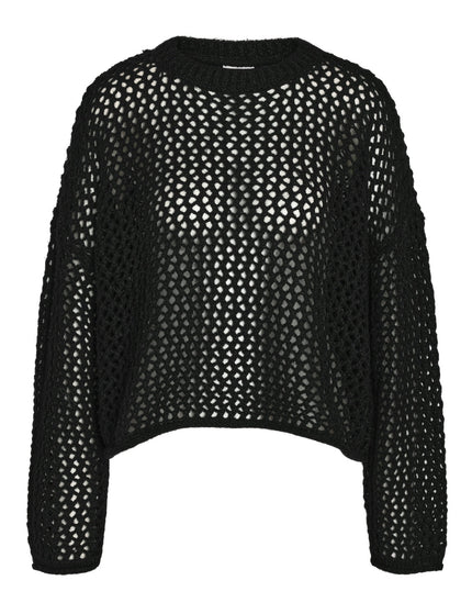 Judey O - neck Knit Black - Things I Like Things I Love