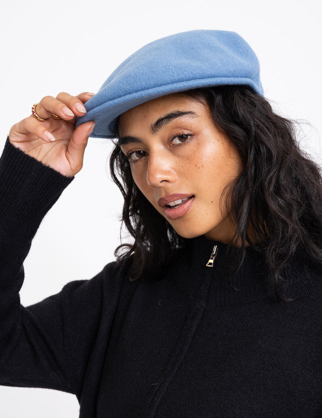 KANGOL 504 Cap Denim Blue - Things I Like Things I Love