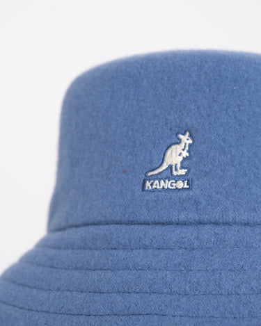 KANGOL Bucket Wool Lahinch Denim Blue - Things I Like Things I Love