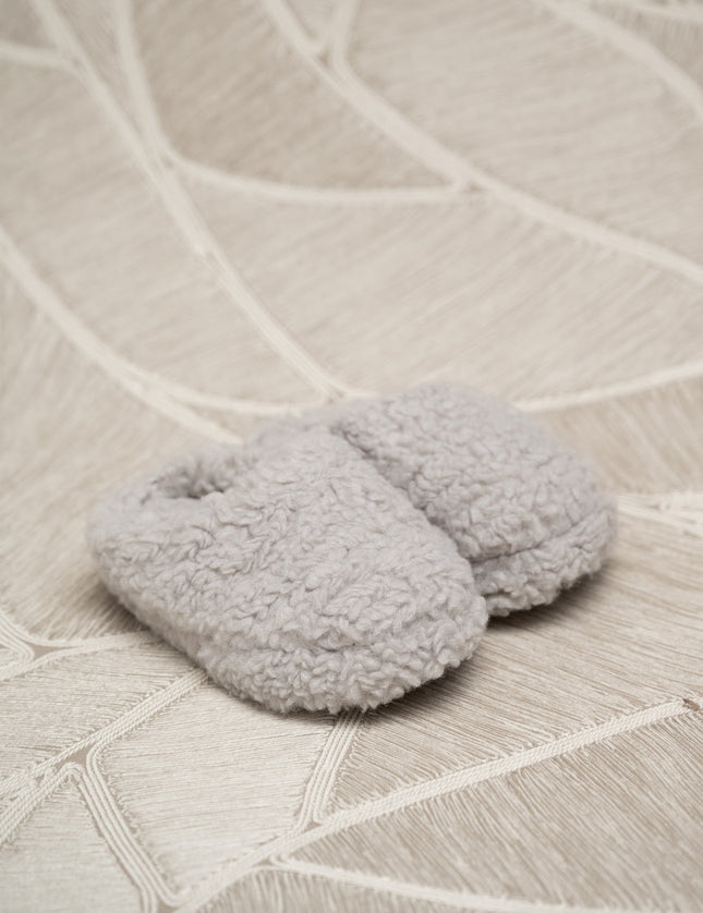 Kids Home Slipper Beige/Grey - Things I Like Things I Love