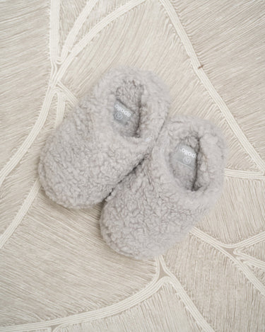 Kids Home Slipper Beige/Grey - Things I Like Things I Love