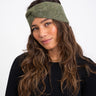 Knitted Headband Light Khaki Melange - Things I Like Things I Love