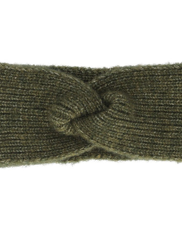 Knitted Headband Light Khaki Melange - Things I Like Things I Love