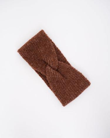 Knitted Headband Midbrown Melange - Things I Like Things I Love