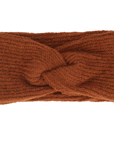 Knitted Headband Midbrown Melange - Things I Like Things I Love