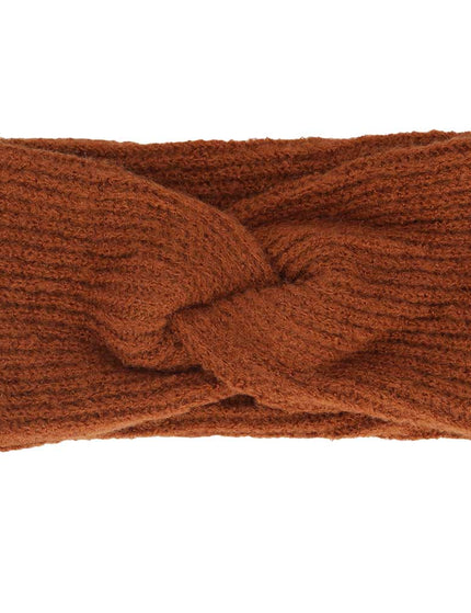 Knitted Headband Midbrown Melange - Things I Like Things I Love