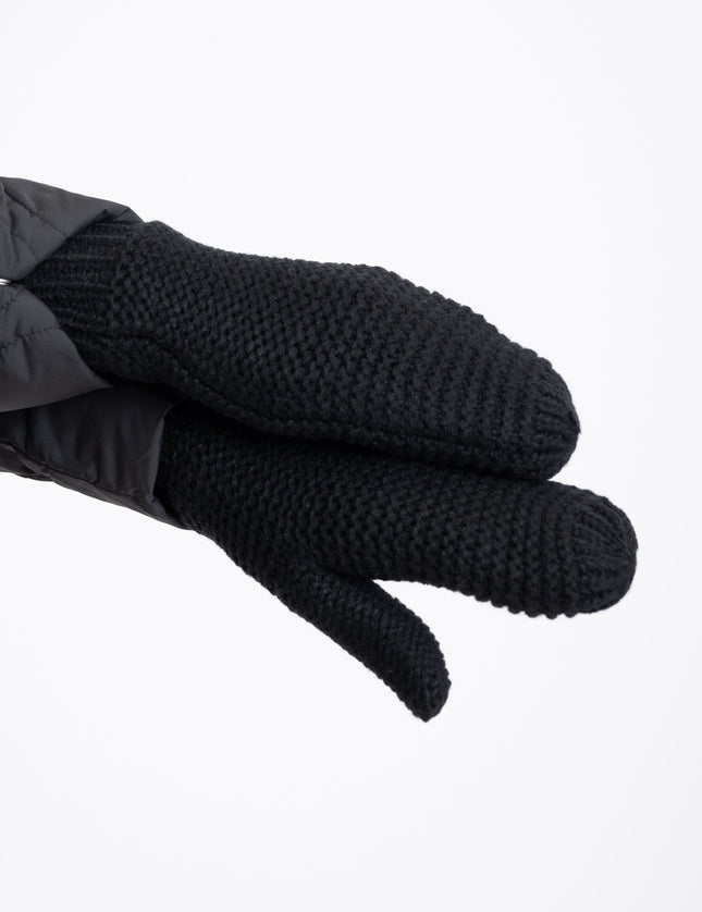 Knitted Mittens Bibi Black - Things I Like Things I Love