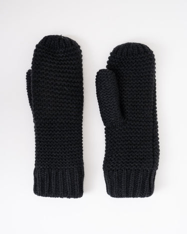 Knitted Mittens Bibi Black - Things I Like Things I Love