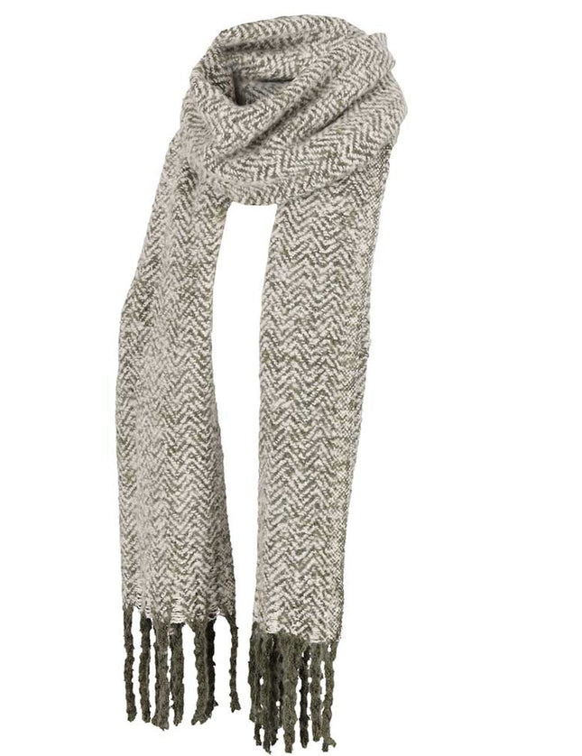 Knitted Scarf Demi Khaki - Things I Like Things I Love