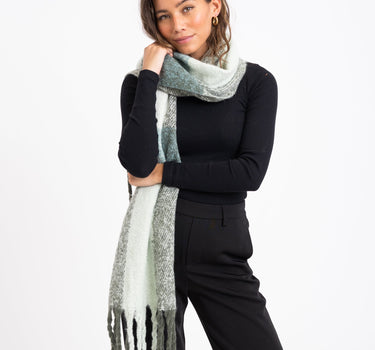 Knitted Scarf Olivia Khaki - Things I Like Things I Love