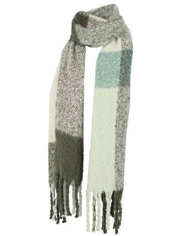 Knitted Scarf Olivia Khaki - Things I Like Things I Love