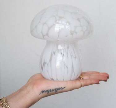 Lamp Led Mushroom White - Things I Like Things I Love