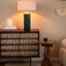 Large Table Lamp Cyl Cobalt/Beige - Things I Like Things I Love