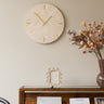 Large Wall Clock Travertine Sand - Things I Like Things I Love