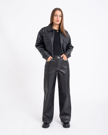 Lila Tokyo Pant Black Contrast - Things I Like Things I Love