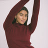 Lucy Longsleeve Knit Bordeaux - Things I Like Things I Love