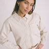 Maddy Overshirt Blanc de Blanc - Things I Like Things I Love