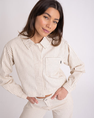 Maddy Overshirt Blanc de Blanc - Things I Like Things I Love