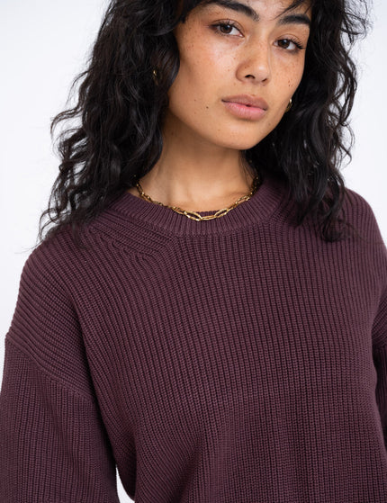 Mila Twist Crew Neck Knit Sassafras - Things I Like Things I Love