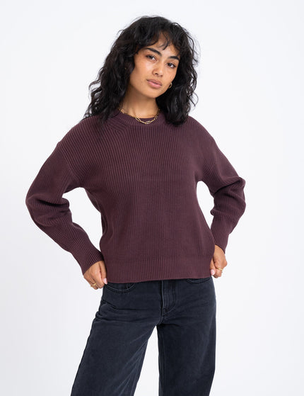 Mila Twist Crew Neck Knit Sassafras - Things I Like Things I Love