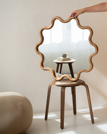 Mirror RubberWood Natural - Things I Like Things I Love