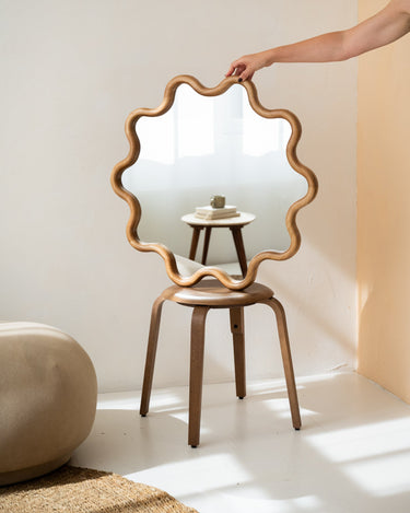 Mirror RubberWood Natural - Things I Like Things I Love