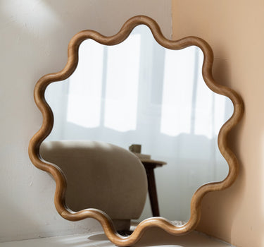 Mirror RubberWood Natural - Things I Like Things I Love