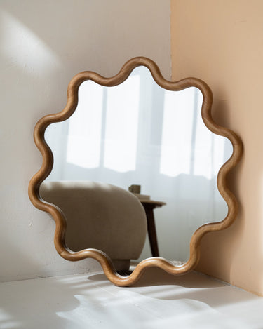 Mirror RubberWood Natural - Things I Like Things I Love