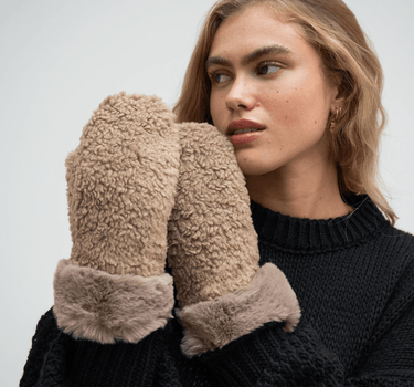 Mittens Aletsch Taupe - Things I Like Things I Love