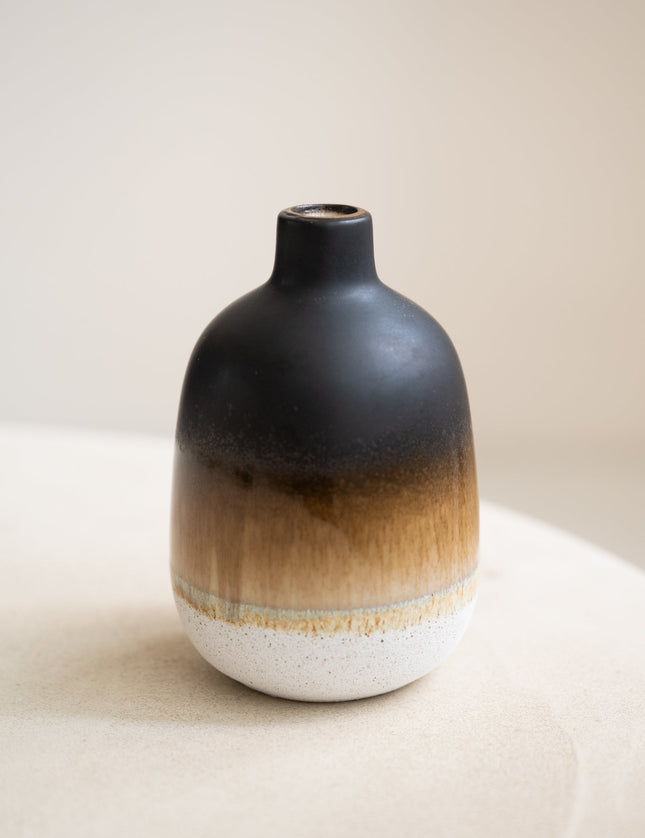 Mojave Glaze Black Vase - Things I Like Things I Love