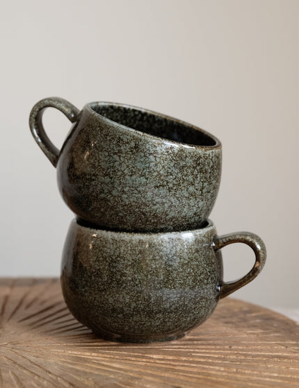 Mug Curvo Forest Green - Things I Like Things I Love