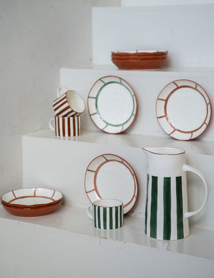 Mug Mykonos Stripe Rust - Things I Like Things I Love