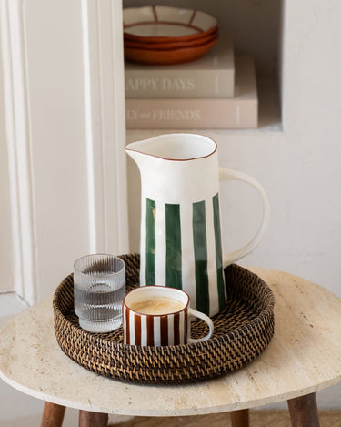 Mug Mykonos Stripe Rust - Things I Like Things I Love