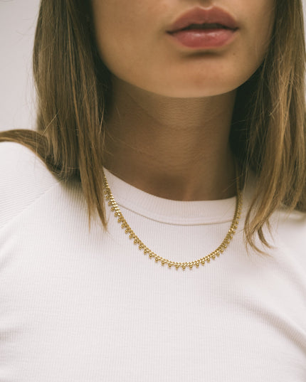 Necklace Baby Dot Gold - Things I Like Things I Love