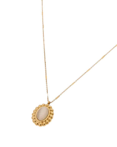 Necklace Cat Eye Gold - Things I Like Things I Love