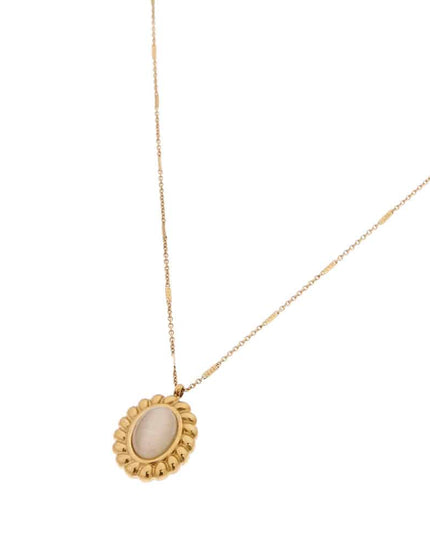 Necklace Cat Eye Gold - Things I Like Things I Love