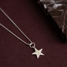 Necklace Charm Shiny Star Silver - Things I Like Things I Love