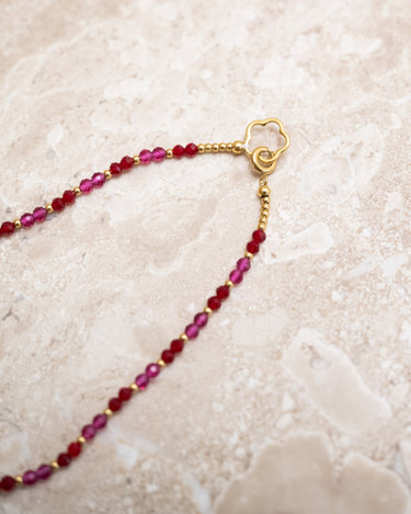 Necklace Cherry Magenta - Things I Like Things I Love