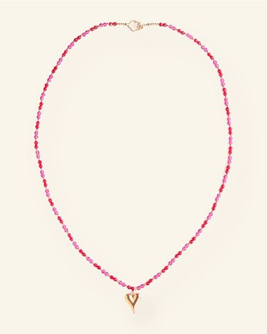 Necklace Cherry Magenta - Things I Like Things I Love