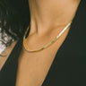 Necklace Fancy Snake Gold - Things I Like Things I Love