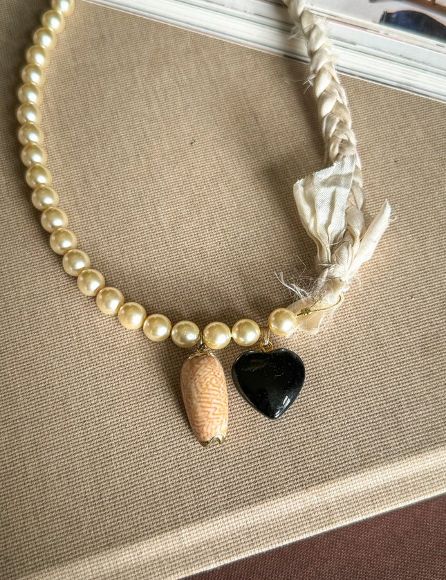 Necklace Sari Nude Pearl - Things I Like Things I Love