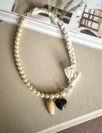 Necklace Sari Nude Pearl - Things I Like Things I Love