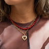 Necklace Sisi Heart Gold - Things I Like Things I Love