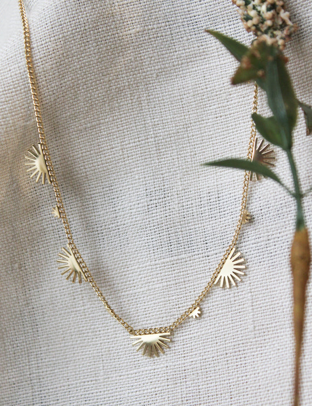 Necklace Sunny Gold - Things I Like Things I Love