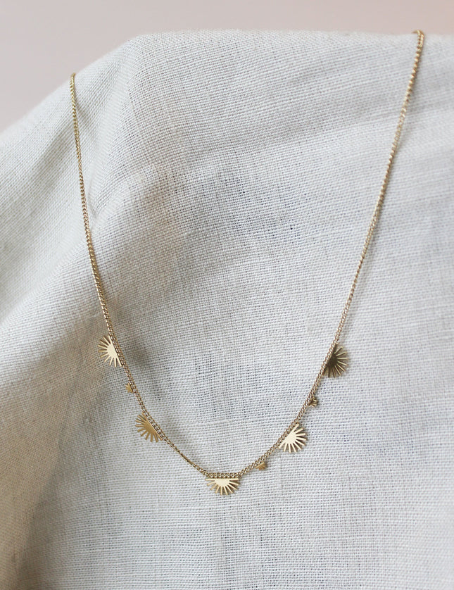 Necklace Sunny Gold - Things I Like Things I Love