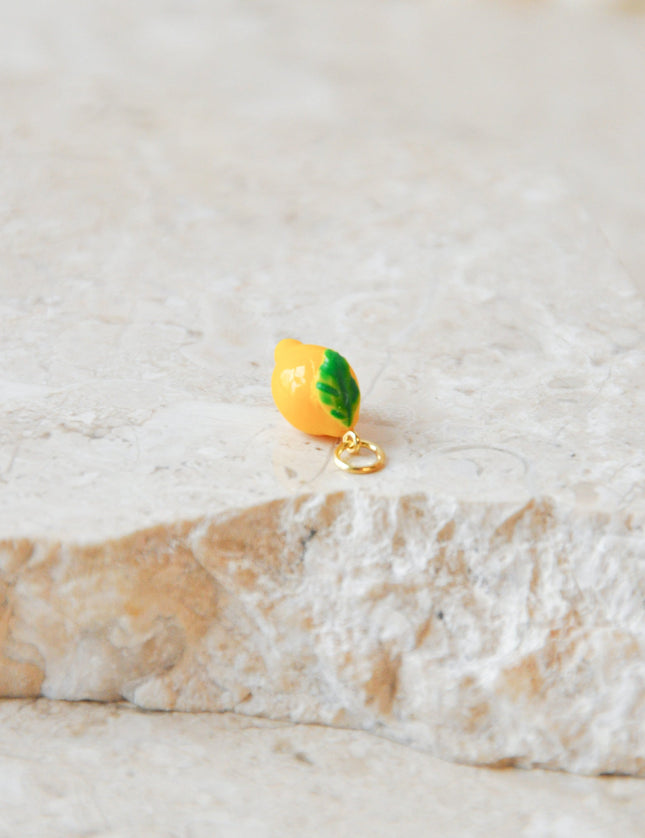 Necklace/Earring Charm Lemon - Things I Like Things I Love