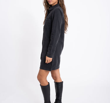 New Signe Denim Dress Black Denim - Things I Like Things I Love