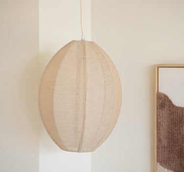 Pendant Lamp Milatos Jute Natural - Things I Like Things I Love